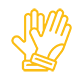 ikona rękawice